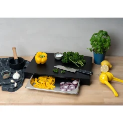 Multifunktionsbrett 48x33x6 cm Duracore schwarz<Continenta Clearance