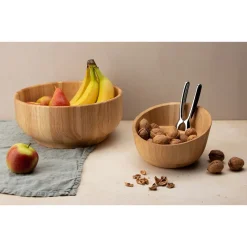 Nussschale mit Qualitätsknacker 19 cm Gummibaum<Continenta Outlet