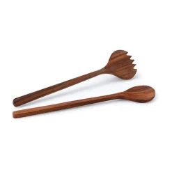 Continenta Salatbesteck|Salatbesteck Akazie geölt 36cm
