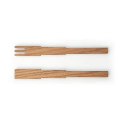 Continenta Salatbesteck|Salatbesteck 35cm Pixel Eiche