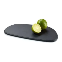 Schneidebrett Duracore 27,5x15,9x0,9cm Pebble schwarz<Continenta Best