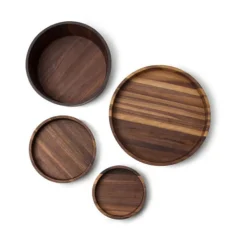 Continenta Schüsseln|Schüssel 31 x 12 cm Walnuss