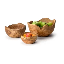 Continenta Schüsseln|Salatschüssel|Schüssel Olive Naturform Ø 25cm