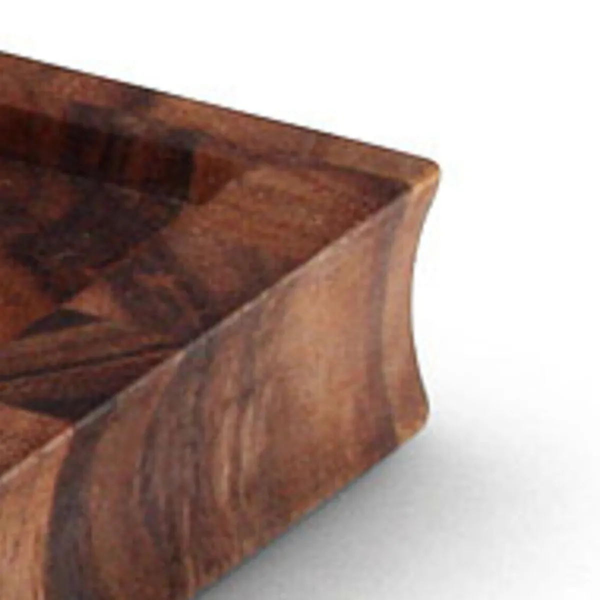 Continenta Messer & Co. Entdecken|Schneidebretter Aus Holz|Tranchierbrett m. Saftrille Akazie Stirnholz 36,5x25x2,8cm