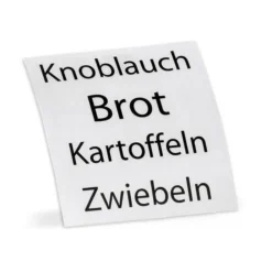 Vorratsdose Knoblauch Keramik m. Holzdeckel 14x12x15,5cm<Continenta Online