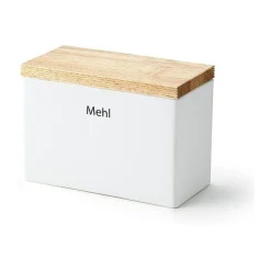 Continenta Kochwelt Entdecken|Weihnachtsbäckerei|Vorratsdose 20x10x15 cm weiß