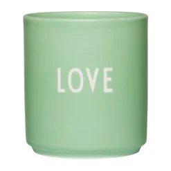 Becher 8 cm Favourite Fashion Colour Love grün<Design Letters Best