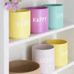 Becher 8 cm Favourite Fashion Colour Happy lila<Design Letters Outlet