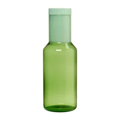 Glaskaraffe 1,0 l Tube grün<Design Letters Hot