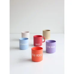 Henkelbecher 8 cm Favourite Smile rose<Design Letters Outlet