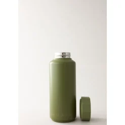 Design Letters Thermosflaschen|Thermoflasche 0,5 l Ton-auf-Ton Life is a journey olive