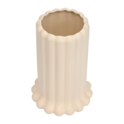 Vase 24 cm Tubular beige<Design Letters Sale