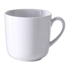 Becher m.H. 0,32 ltr. Solid Color weiss<Dibbern Best