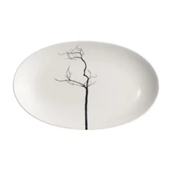 Dibbern Servierplatten|Beilage oval 24 cm Fine Bone China Classic Black Forest