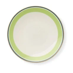 Dibbern Frühstücksteller|Brotteller 17 cm Capri Maigrün/Dunkelgrün