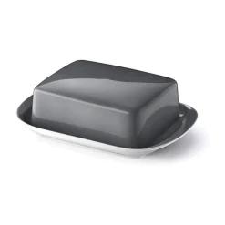 Butterdose 2-tlg. Solid Color Anthrazit<Dibbern Clearance