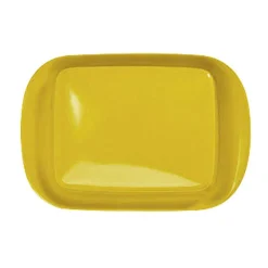 Butterdose 2-tlg. Solid Color Sonnengelb<Dibbern New