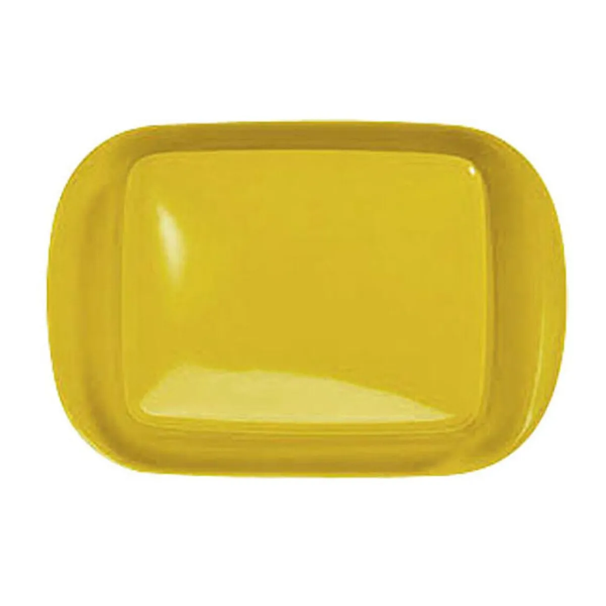 Butterdose 2-tlg. Solid Color Sonnengelb<Dibbern New