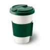 Dibbern Thermobecher|Coffee-to-go Becher 0,35 l Fine Bone China Konisch-Zylindrisch Tannengrün