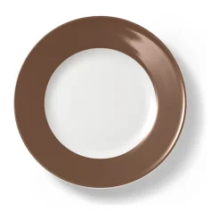 Dibbern Frühstücksteller|Dessertteller 21 cm Solid Color Chocolate