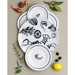 Dibbern Frühstücksteller|Dessertteller 21 cm Solid Color Brasserie Marine