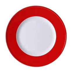 Dessertteller 21 cm Solid Color Signalrot<Dibbern Clearance