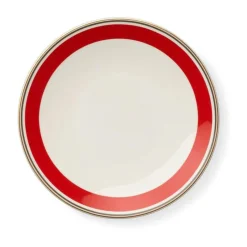 Dibbern Frühstücksteller|Dessertteller 24 cm Capri Rot/Anthrazit