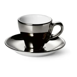 Dibbern Espressotassen|Espressotasse 0,09 l Solid Color Classico Platin