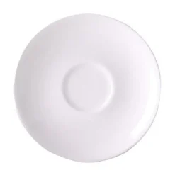 Espresso-Untertasse 11 cm Fine Bone China Classic weiß<Dibbern Discount