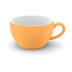Dibbern Kaffeetassen|Kaffee-/Teetasse 0,25 l Solid Color Mandarine
