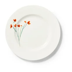 Speiseteller 28 cm Impression Rot<Dibbern Best