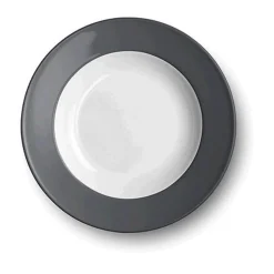 Dibbern Suppenteller|Suppenteller 23 cm Solid Color Anthrazit