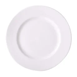 Dibbern Frühstücksteller|Dessertteller|Teller 21 cm Bone China weiss