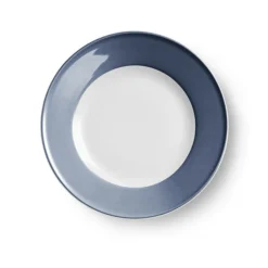 Dibbern Speiseteller|Teller flach 21 cm Fahne Solid Color indigo
