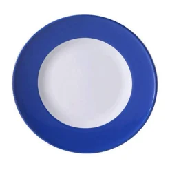Dibbern Frühstücksteller|Teller flach 19 cm Fahne Solid Color kornblume