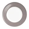 Dibbern Speiseteller|Teller flach 26 cm Fahne Solid Color kiesel
