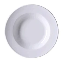 Dibbern Suppenteller|Teller tief 23 cm Fahne Solid Color weiss