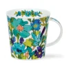 Dunoon Becher|Henkelbecher 0,32 l Cairngorm Flower Shower Blue