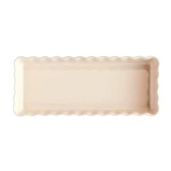 Emile Henry Backformen|Kochwelt Entdecken|Kuchen-/Tarteform 15x36 cm Argile