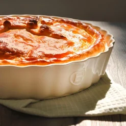 Emile Henry Muttertag|Pilzküche|Torten-/Quicheform 28 cm Argile