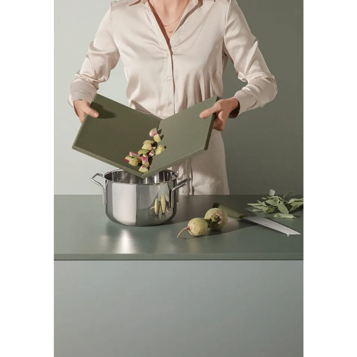 Schneidebrett Green tool DoubleUp<Eva Solo Online