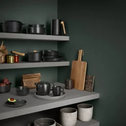 Teller 25 cm Nordic kitchen schwarz<Eva Solo Clearance