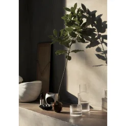 ferm LIVING Wassergläsersets|Weihnachten|Glas 4er-Set Ripple klar