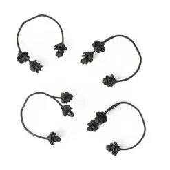 Serviettenringe 4er-Set Forest Black Brass<ferm LIVING Sale