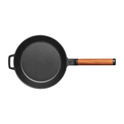 Fiskars Pfannen|Kochwelt Entdecken|Gusseisen-Bratpfanne 24 cm Norden schwarz