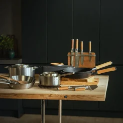 Fiskars Pfannen|Weihnachten|Sautierpfanne mit Deckel 26 cm Norden Steel