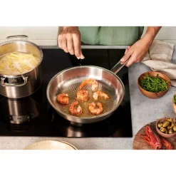 Stielpfanne 28 cm Original-Profi Collection silber<Fissler