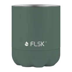 FLSK Trinkflaschen|Isolierflasche mit Becher 0,7 l ridge green