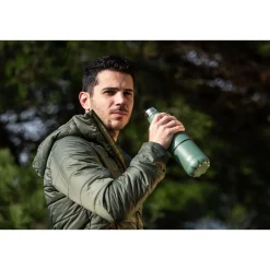 FLSK Trinkflaschen|Isolierflasche mit Becher 0,7 l ridge green