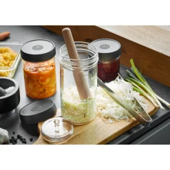 Gefu Einmachen & Fermentieren|Fermentier-Set 4-tlg. Nativo mehrfarbig